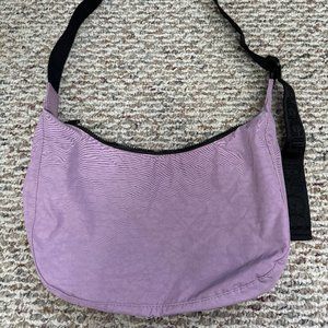 Lavender Medium Crescent Baggu Bag